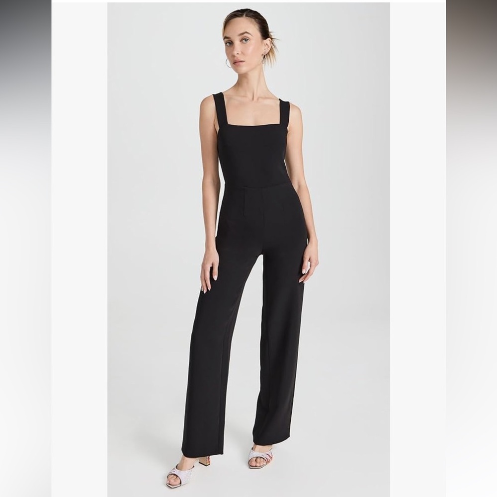 Good American Women's Luxe Suiting Column Jumpsuit size 1 or size Small - Picture 1 of 12